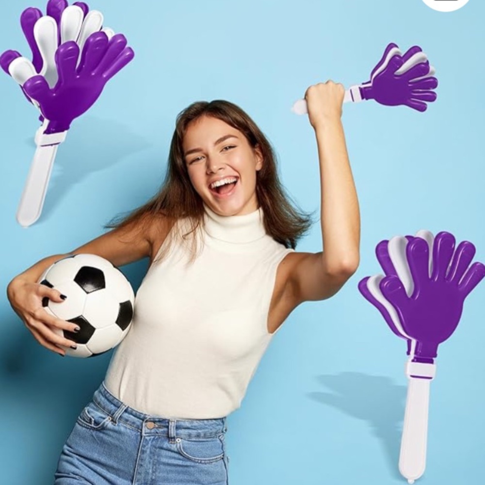 NWT Clappers 7.5 Inch Noise Makers